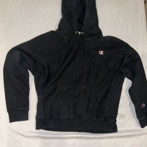 Champion Black Pullover Hoodie